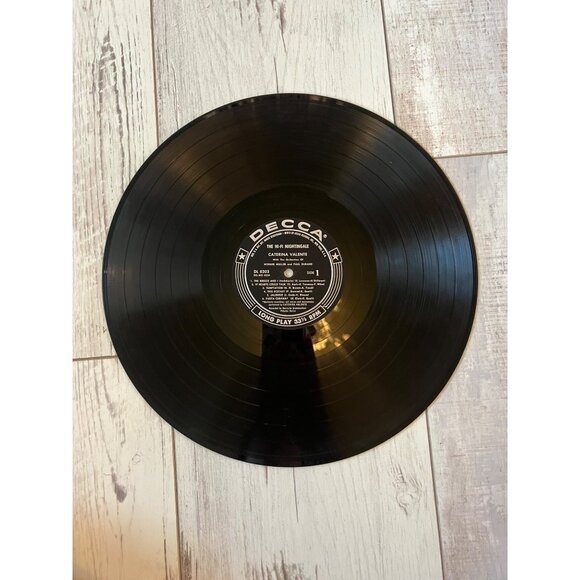 "The Hi-Fi Nightingale" Caterina Valente Vinyl Record DL 8203 Vintage Album - Picture 4 of 7